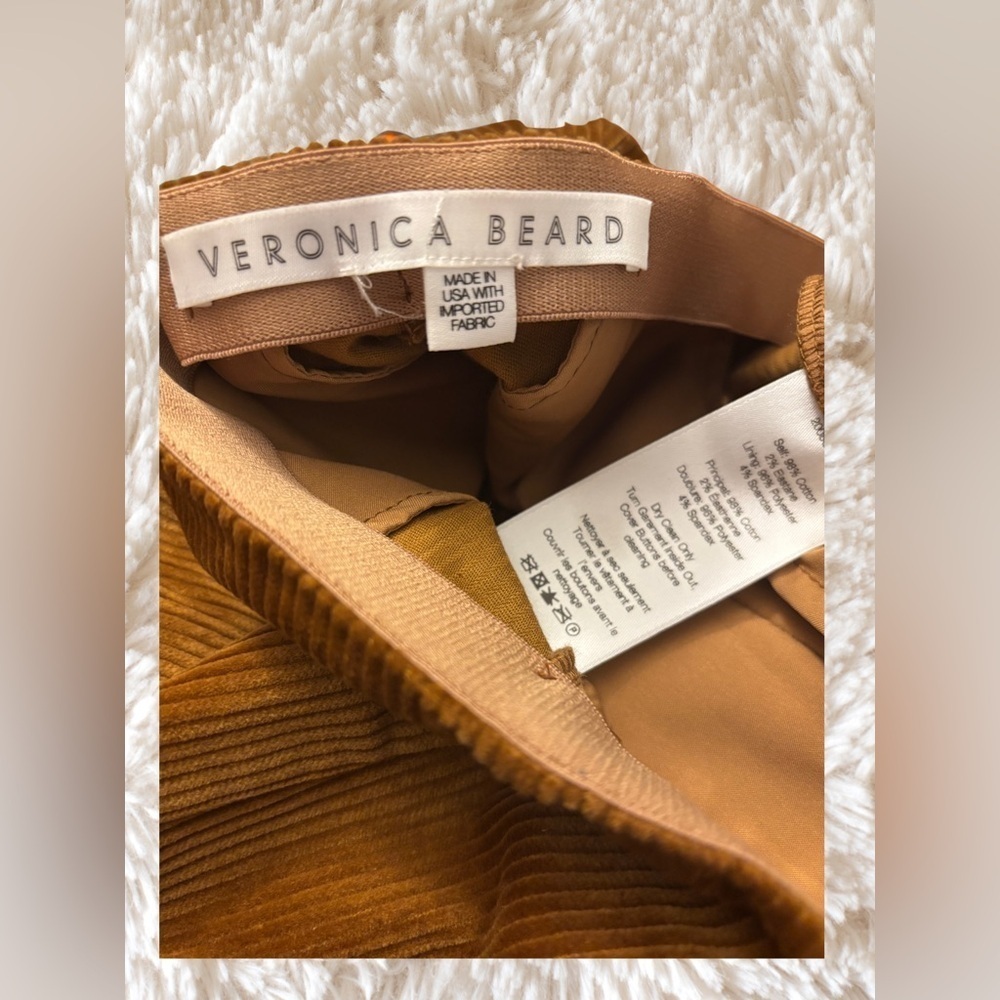 Women's Corduroy Boot Cut Pants - Brown - Picture 8 of 8